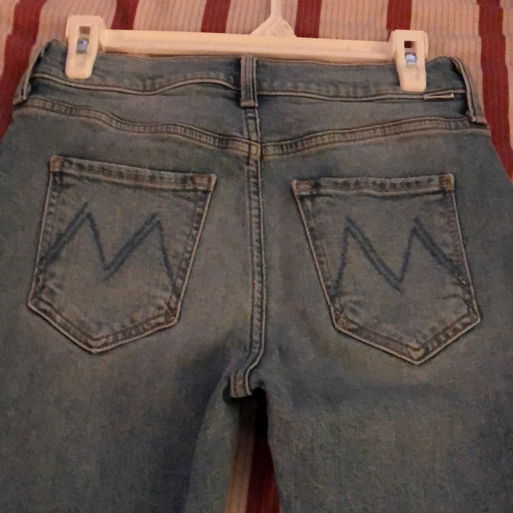 Mother Denim Scrapper Jeans, Sz 24